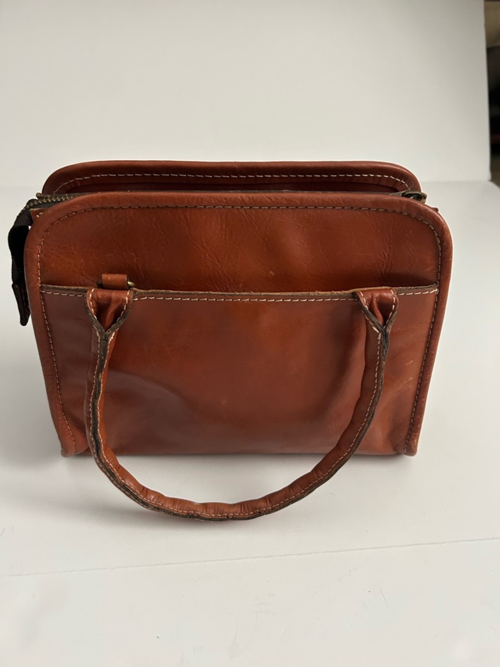 Patricia Nash Tooled Leather Satchel Purse - Picture 3 of 15